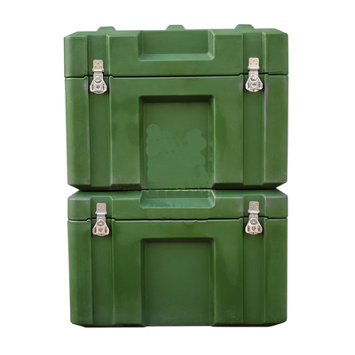 Waterproof Plastic Rotomolded Storage Box , LLDPE Military Storage Container