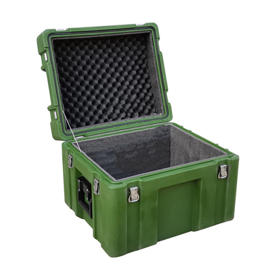 Waterproof Plastic Rotomolded Storage Box , LLDPE Military Storage Container