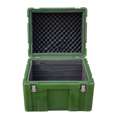 Waterproof Plastic Rotomolded Storage Box , LLDPE Military Storage Container