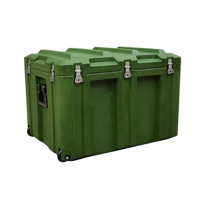 Hard Plastic Military Surplus Transport Cases One Piece Construction