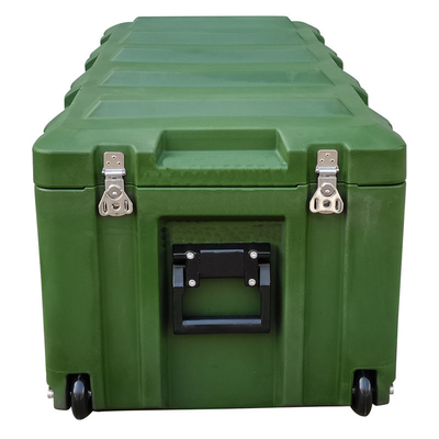 Rolling Plastic Rotomolded Tool Box 1100mm For Camera Drone Gun