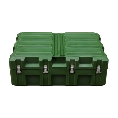 Heavy Duty Plastic Green Military Hard Case Roto Molded