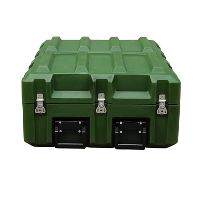 Heavy Duty Plastic Green Military Hard Case Roto Molded