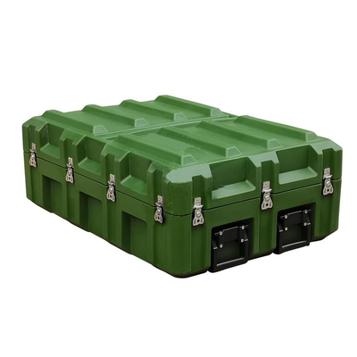 Heavy Duty Plastic Green Military Hard Case Roto Molded