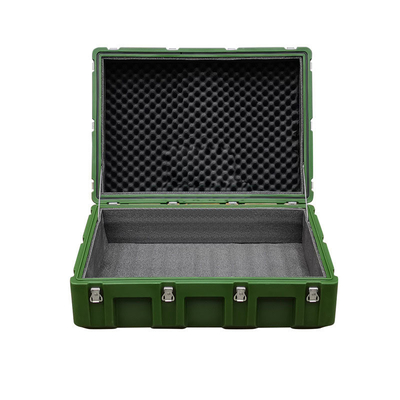 Heavy Duty Plastic Green Military Hard Case Roto Molded
