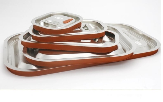 Kitchen Stainless Steel Food Pan With Lid , Stainless Steel Buffet Pan