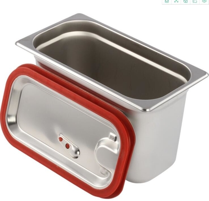 Kitchen Stainless Steel Food Pan With Lid , Stainless Steel Buffet Pan