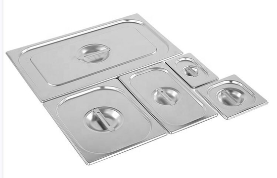 201 304 Stainless Steel Food Pan 1/1 1/2 1/3 1/4 1/6 GN pan