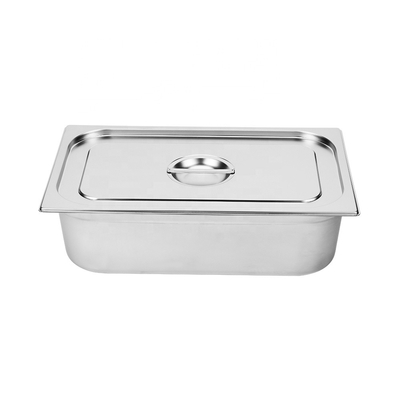 201 304 Stainless Steel Food Pan 1/1 1/2 1/3 1/4 1/6 GN pan