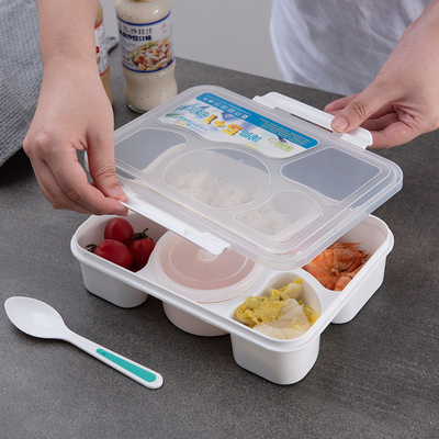 1170ml Reusable Plastic Lunch Containers With Soup Water Cups