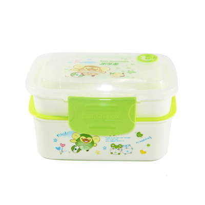 Rectangular Reusable Plastic Lunch Containers , 1L Reusable Takeaway Food Containers