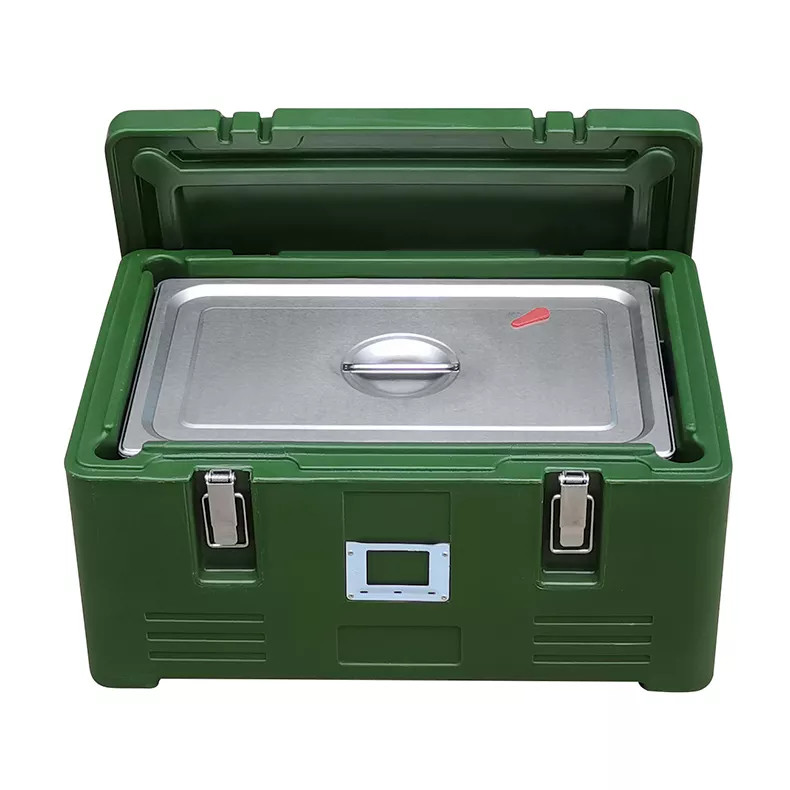 30L Top Loading PE Insulated Food Thermo Box With Stainless Steel Inner ...
