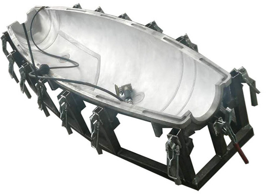 6061T6 Rotational Mold Tooling Plastics Rowing Boat Mold