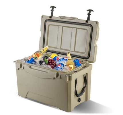 35 QT Rotomolded Cooler Box Heavy Duty Construction For Durable Outdoor Use
