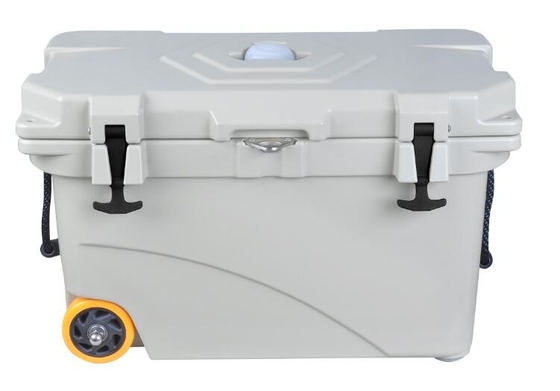 Heavy Duty 45L Roto Molded Wheeled Cooler Food Grade Material