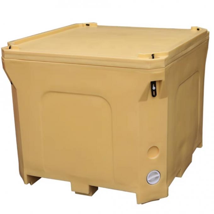 Round Shell Cold Box 220L Rotomolded Cooler Box with 5.0 Days Ice Detention